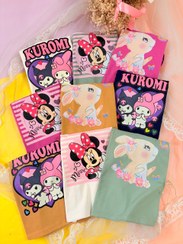 تصویر تیشرت مردانه خرگوش و مینی موس از جنس نخ پنبه 