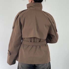 تصویر بارانی کتان زارا کد 1250 