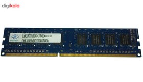 تصویر رم دسکتاپ DDR3 تک کاناله 1600 مگاهرتز نانیا مدل 12800 ظرفیت 4 گیگ (استوک) 