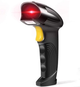 تصویر اسکنر بارکد بی سیم Goodstuffshop 2 در 1 2.4 گیگاهرتز Wireless &amp; USB 2.0 USB Automatic Barcode Reader Handheld Barcode Reader USB اسکنر دستی بارکد شارژی USB برای لپ تاپ POS کامپیوتر - ارسال 20 روز کاری Goodstuffshop Wireless Barcode Scanner 2-in-1 2.4GHz Wireless & USB 2.0 Wired USB Automatic Barcode Reader Handheld Bar Code Reader USB Rechargeable Bar Code Hand Scanner for Computer POS Laptop