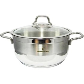 تصویر قابلمه سوفرام مدل سافت سایز 22 Sofram Soft Pot_Size 22