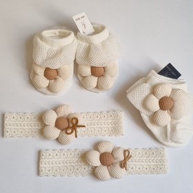 تصویر ست هدبند و جوراب کودک 