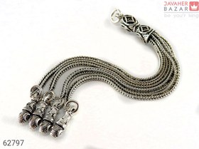 تصویر کرکوش نقره شیک زیبا کد 62797 