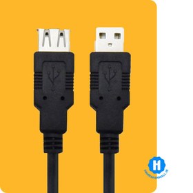 تصویر کابل افزایش طول USB 2.0 کی نت 