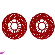 تصویر صفحه پشت رینگ خودرو مدل 53X1 سایز 13 اینچ بسته دو عددی 