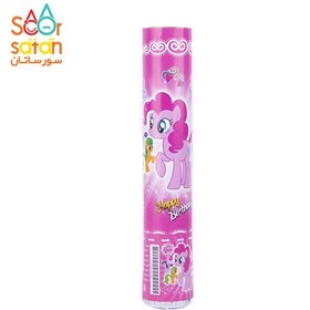 تصویر کاغذ پاش تم تولد پونی 