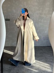 تصویر بارونی بلند پشت دکمه کد 4100 