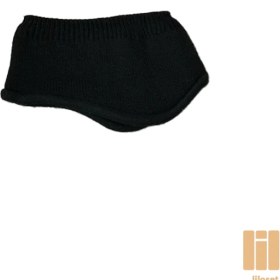 تصویر هدبند گوشدار مشکی 