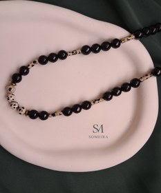 تصویر گردنبند سنگ طبیعی کد ۱۰۴ 