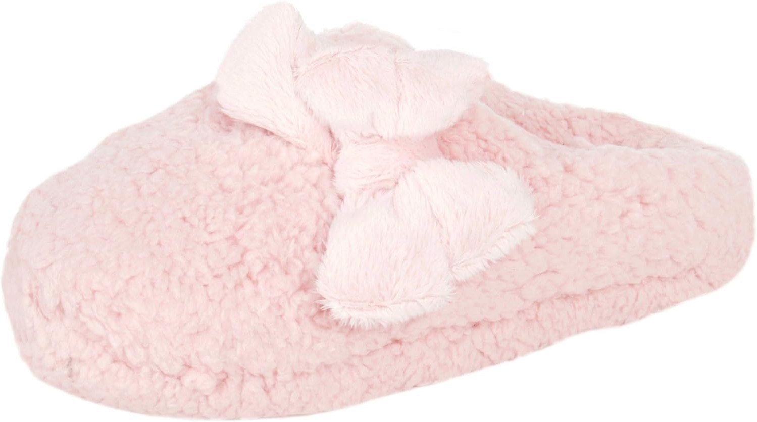 Jessica Simpson Women's Plush Faux Fur Fuzzy Slide On Open Toe