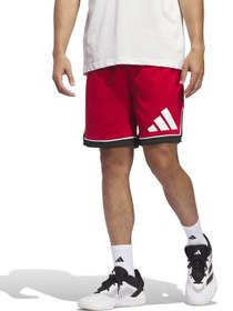 تصویر شلوارک لوگو بسکتبال برند Adidas Basketball Logo Shorts