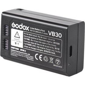 تصویر باتری قابل شارژ مناسب برای فلاش v1 pro گودکس مدل Godox VB30 Battery for V1Pro Flash Head 