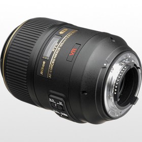 تصویر لنز نیکون مدل Nikon AF-S VR Micro-NIKKOR 105mm f/2.8G IF-ED Nikon AF-S VR Micro-NIKKOR 105mm f/2.8G IF-ED Lens