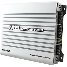 تصویر آمپلی فایر ام بی آکوستیک مدل MB-4135 MB Acoustics MBA-4135 Car Amplifier