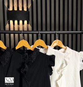 تصویر تاپ یقه گیپور کد a38 