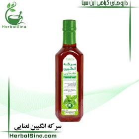 تصویر شربت سرکه انگبین نعنایی 
