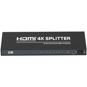 تصویر اسپليتر 8 پورت HDMI تی سی تی 