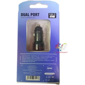 تصویر شارژر فندکی اسکای دلفین SZ24-2USB Sky Dolphin SZ24-2USB car charger