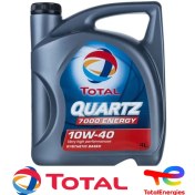 تصویر روغن موتور توتال 4 لیتری Quartz 7000 Energy 10W-40 