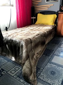 تصویر پتو زیرانداز پشمی 