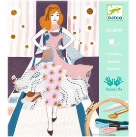 تصویر گلدوزی - هفته مد برند djeco Embroidery - Fashion Week