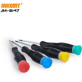 تصویر پیچ گوشتی چهارسو Jakemy JM-8147 1.5 Jakemy JM-8147 1.5 Screwdriver