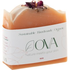 تصویر صابون گل محمدی ارگانیک Ova 