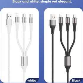 تصویر کابل 3 در 1 ویدوی مدل cb4039 