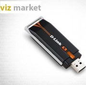 تصویر کارت شبکه USB و بی‌سیم دی-لینک مدل DWA-125 