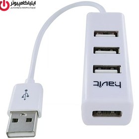 تصویر هاب USB 2.0 چهار پورت هویت مدل HV-H18 