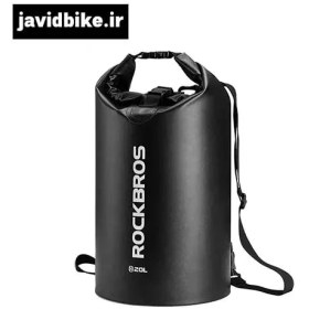 تصویر کیف درای بگ 10 لیتری و 20 لیتری ( کیف ضد آب ) راکبراس | 10 liter and 20 liter dry bag (waterproof bag) Rockbros 