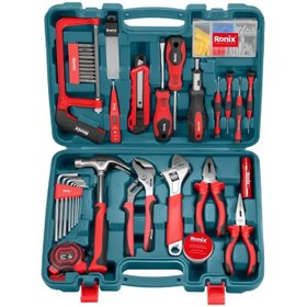 تصویر ست ابزار دستی رونیکس مدل RS-0004 ۳۹ پارچه 