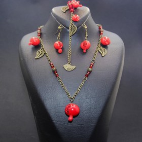 تصویر نیم ست انار - n142 