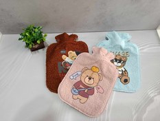 تصویر کیسه آبگرم نرمالو - آبی 