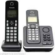 تصویر تلفن بی سیم پاناسونیک مدل kx tgc362 آکبند Panasonic KX-TGC362 cordless phone