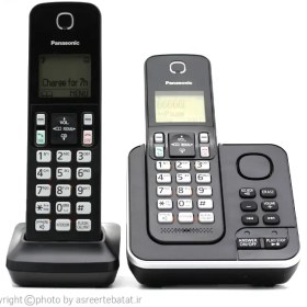 تصویر تلفن بی سیم پاناسونیک مدل kx tgc362 آکبند Panasonic KX-TGC362 cordless phone