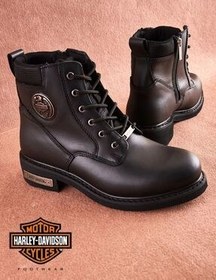 تصویر قایق چرمی مبتنی بر لاسیک هارلی دیویدسون Harley Davidson 