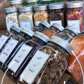 تصویر شیشه حبوبات 