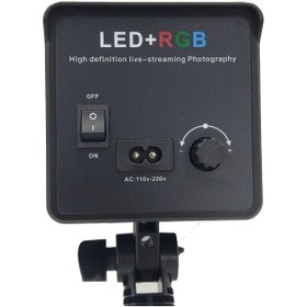 تصویر ویدئو لایت COB RGB Video Light 