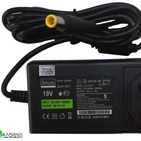 تصویر آداپتور مانیتور ال جی 19 ولت 1.7 آمپر مدل JSY-19017 LG MONITOR ADAPTER 19V 1.7A - JSY-19017 - 2500052