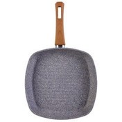 تصویر تابه گرانیت سنگ نقره ای مبتنی بر 28 سانتی متر کباب گریل کاراجا Karaca Home 