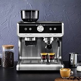 تصویر اسپرسوساز نیمه صنعتی گاستروبگ – سفارش ساخت هامبورگ آلمان Gastroback Semi-Commercial Espresso Machine – Made in Hamburg, Germany