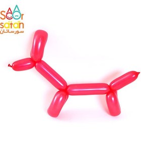 تصویر بادکنک لاتکس ماری قرمز 