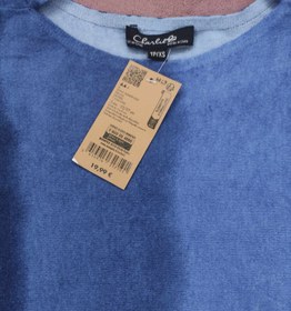 تصویر بافت آبی آبرنگی0123 