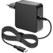 تصویر شارژر لپ تاپ لنوو ۲۰ ولت ۳.۲۵ آمپر Type C مربعی 