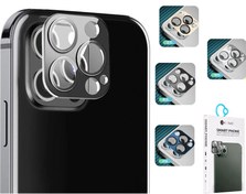 تصویر محافظ لنز دوربین آیفون 12 پرومکس کوتتسی Coteetci iPhone 12 pro max lens protective film 6.7inch CS2223 