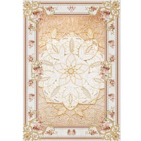 تصویر روفرشی کشدار طرح فرش کد1993 