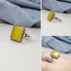 تصویر انگشتر شرف شمس مردانه فاخر Men's Sharaf Shams Ring