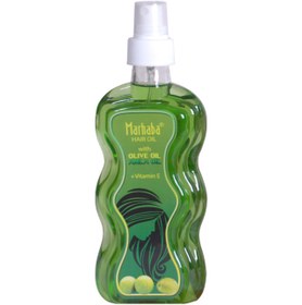 تصویر روغن مو مرحبا حجم ۱۷۵ میل - نارگیل 