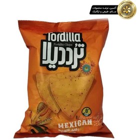 تصویر برگه ذرت مکزیکی(تندوترش)فاقدگلوتن100گرم ترددیلا Tordilla gluten-free mexican (hot & sour) corn chips 100g